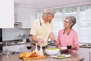 BeHear ACCESS use case couple in kitchen