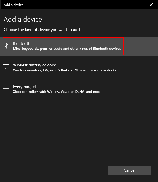 Add a Bluetooth device on Windows PC - part 2