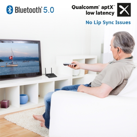 Cuffie Behear Proxy TV con trasmettitore bluetooth Hearlink Plus